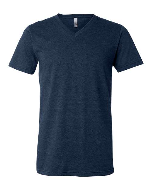 BELLA + CANVAS - Unisex Heather CVC V-Neck Tee - 3005CVC