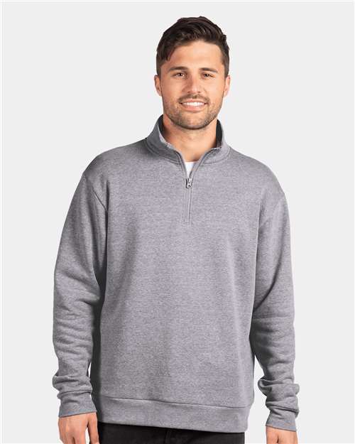 Next Level - Unisex Fleece Quarter-Zip Pullover - 9643