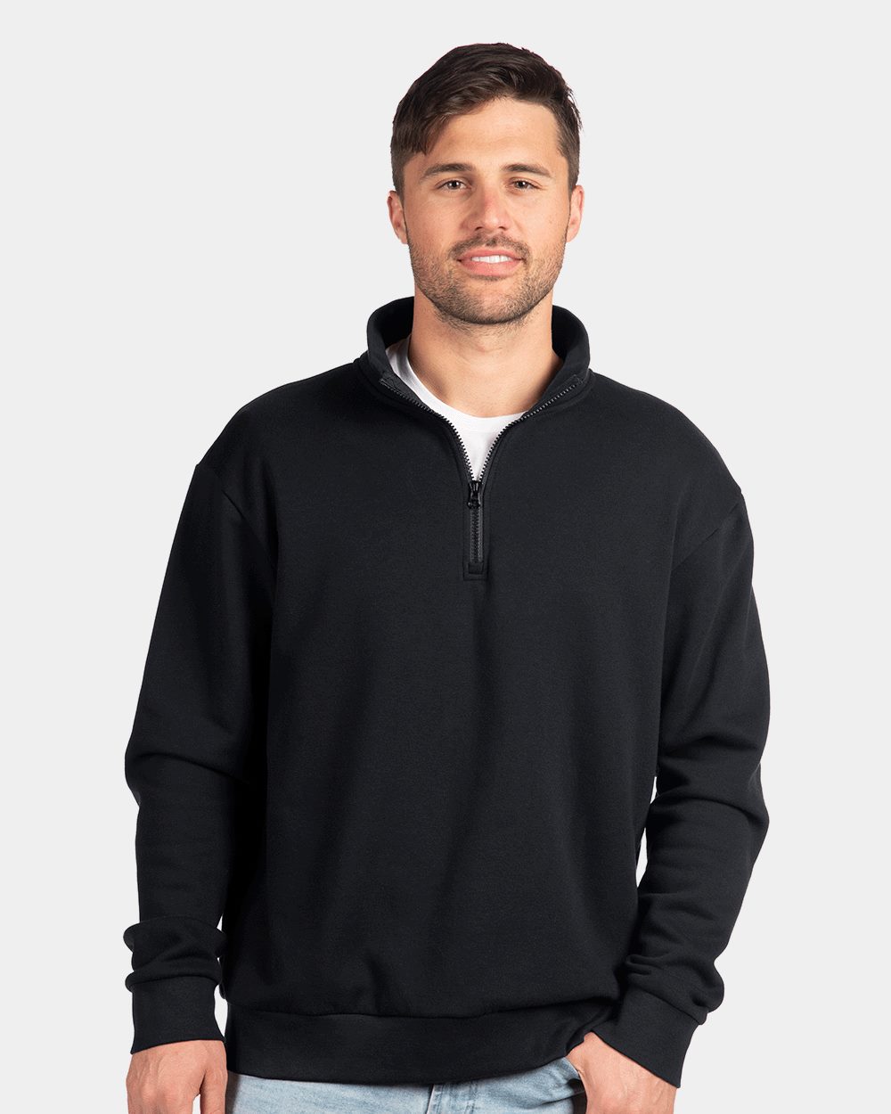 Next Level - Unisex Fleece Quarter-Zip Pullover - 9643