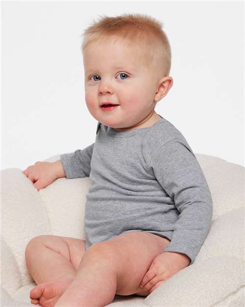 Rabbit Skins - Infant Fine Jersey Long Sleeve Bodysuit - 4421