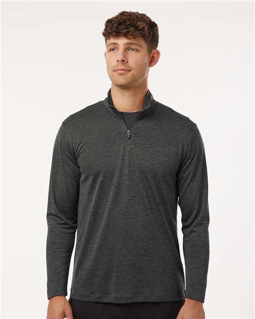 AllPro - Men's Performance Mélange Quarter-Zip Pullover - 4HM700