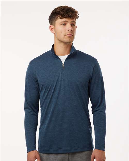 AllPro - Men's Performance Mélange Quarter-Zip Pullover - 4HM700