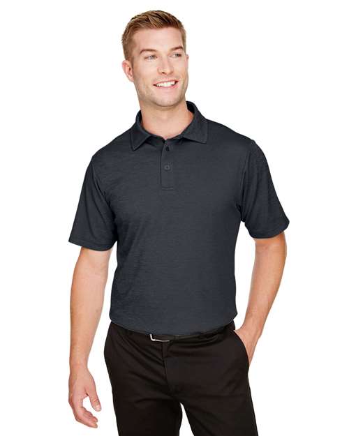 Devon & Jones - Men's CrownLux Performance® Address Mélange Polo - DG22