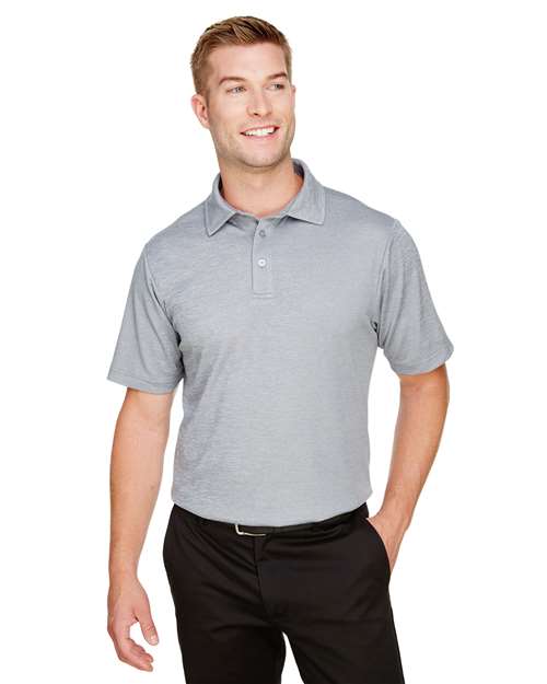 Devon & Jones - Men's CrownLux Performance® Address Mélange Polo - DG22