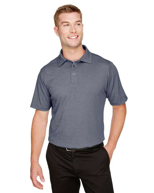Devon & Jones - Men's CrownLux Performance® Address Mélange Polo - DG22