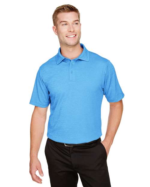 Devon & Jones - Men's CrownLux Performance® Address Mélange Polo - DG22