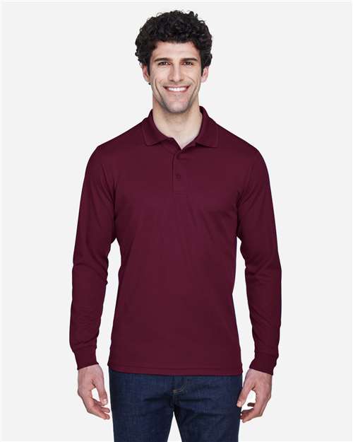 CORE365 - Men's Pinnacle Performance Long Sleeve Piqué Polo - 88192