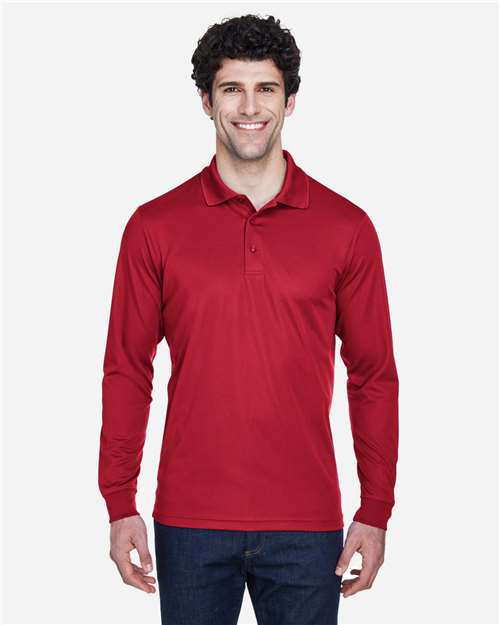 CORE365 - Men's Pinnacle Performance Long Sleeve Piqué Polo - 88192