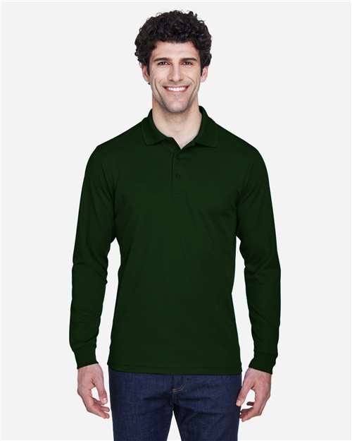 CORE365 - Men's Pinnacle Performance Long Sleeve Piqué Polo - 88192