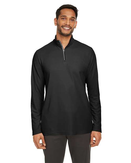 CORE365 - Men's Fusion ChromaSoft™ Pique Quarter-Zip Pullover - CE405