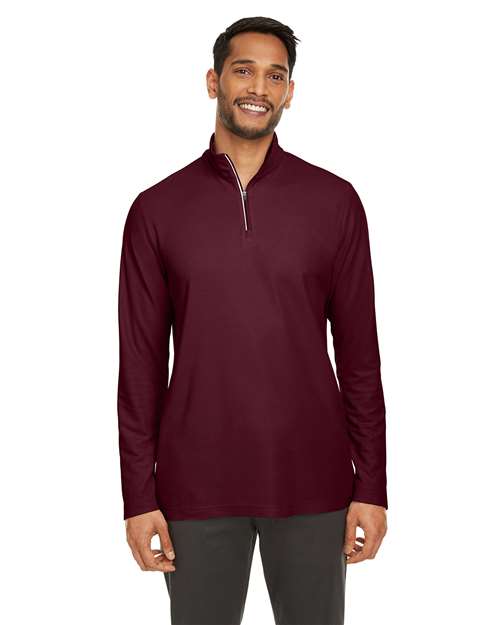 CORE365 - Men's Fusion ChromaSoft™ Pique Quarter-Zip Pullover - CE405
