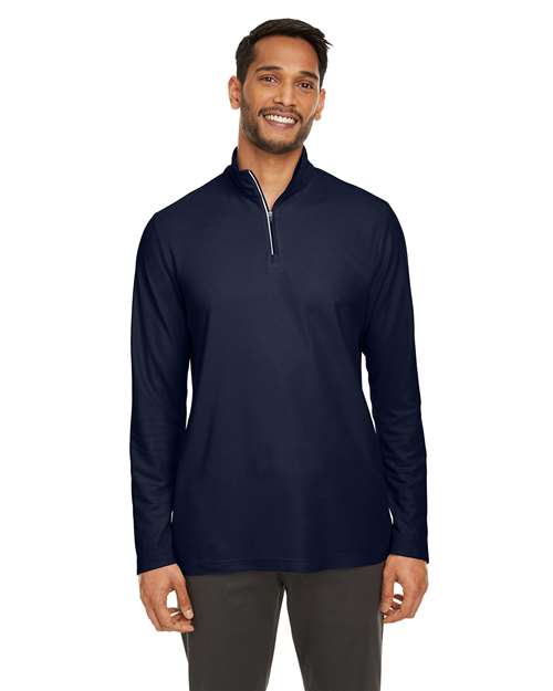 CORE365 - Men's Fusion ChromaSoft™ Pique Quarter-Zip Pullover - CE405