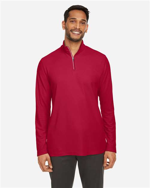 CORE365 - Men's Fusion ChromaSoft™ Pique Quarter-Zip Pullover - CE405