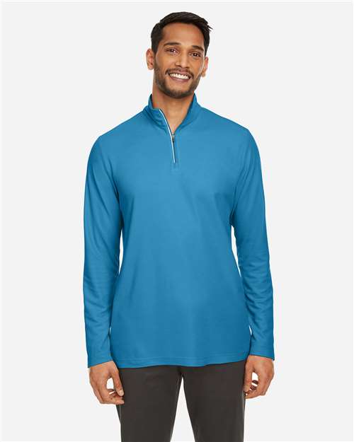 CORE365 - Men's Fusion ChromaSoft™ Pique Quarter-Zip Pullover - CE405