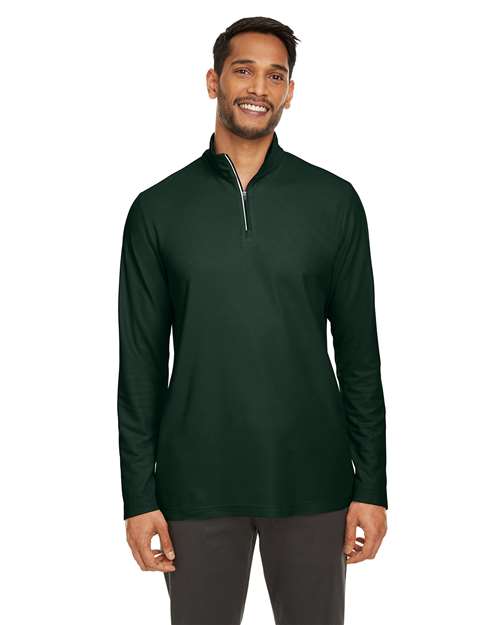 CORE365 - Men's Fusion ChromaSoft™ Pique Quarter-Zip Pullover - CE405