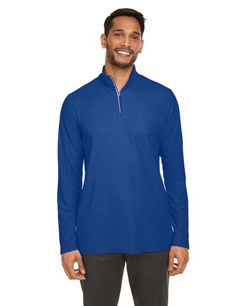 CORE365 - Men's Fusion ChromaSoft™ Pique Quarter-Zip Pullover - CE405