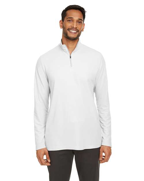 CORE365 - Men's Fusion ChromaSoft™ Pique Quarter-Zip Pullover - CE405