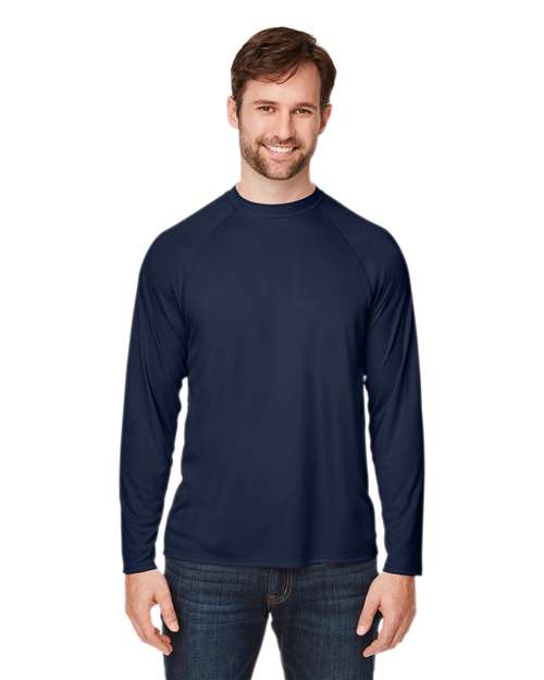 CORE365 - Unisex Ultra UVP™ Marina Raglan Long Sleeve T-Shirt - CE110