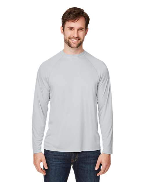 CORE365 - Unisex Ultra UVP™ Marina Raglan Long Sleeve T-Shirt - CE110