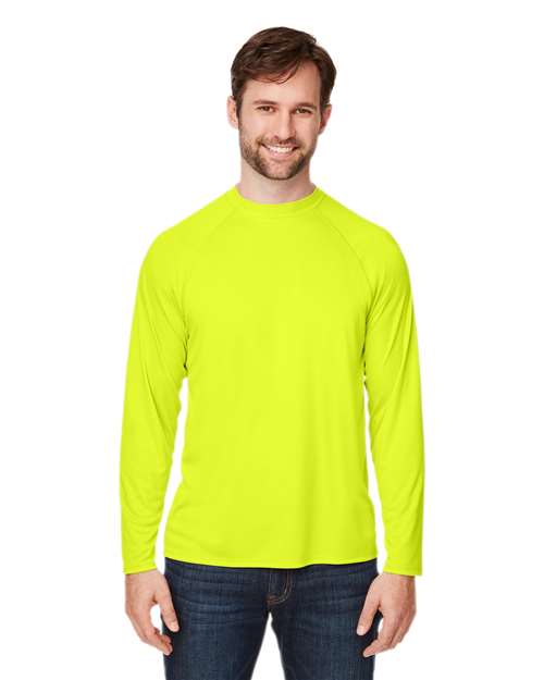 CORE365 - Unisex Ultra UVP™ Marina Raglan Long Sleeve T-Shirt - CE110