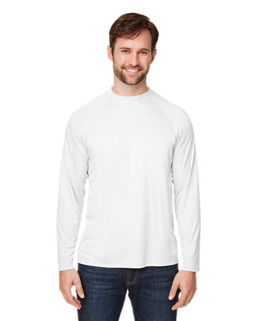 CORE365 - Unisex Ultra UVP™ Marina Raglan Long Sleeve T-Shirt - CE110
