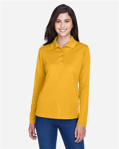 CORE365 - Women's Pinnacle Performance Long Sleeve Piqué Polo - 78192