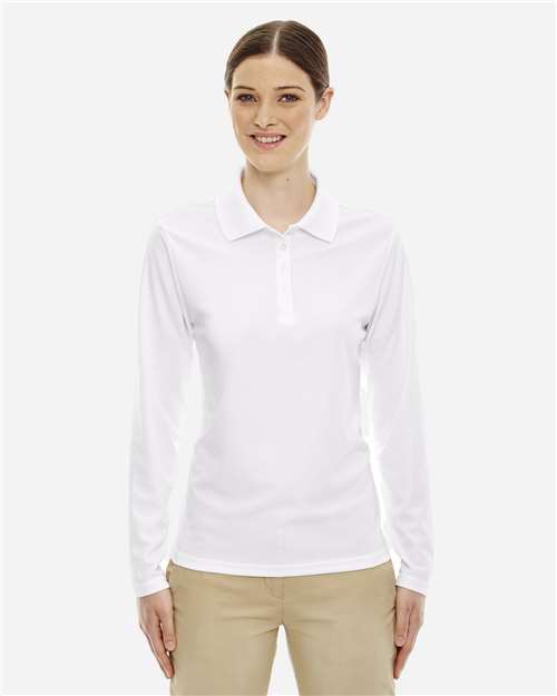 CORE365 - Women's Pinnacle Performance Long Sleeve Piqué Polo - 78192