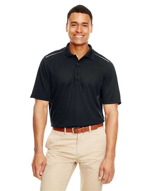 CORE365 - Men's Radiant Performance Piqué Polo with Reflective Piping - 88181R