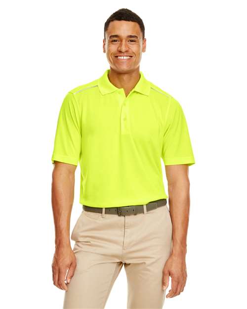 CORE365 - Men's Radiant Performance Piqué Polo with Reflective Piping - 88181R