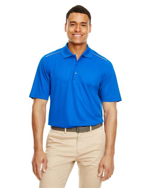 CORE365 - Men's Radiant Performance Piqué Polo with Reflective Piping - 88181R