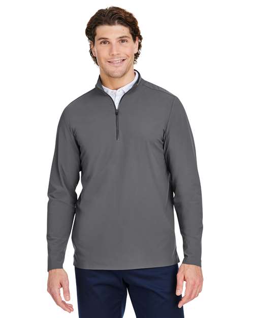 Devon & Jones - Men's CrownLux Performance® Windsor Welded Quarter-Zip Pullover - DG410