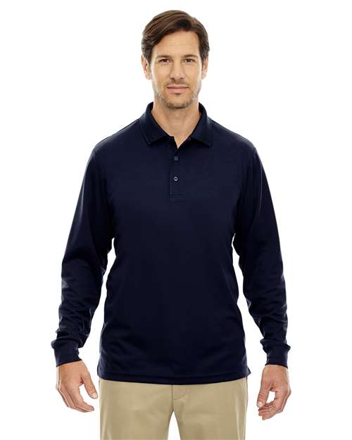 CORE365 - Men's Tall Pinnacle Performance Long Sleeve Piqué Polo - 88192T