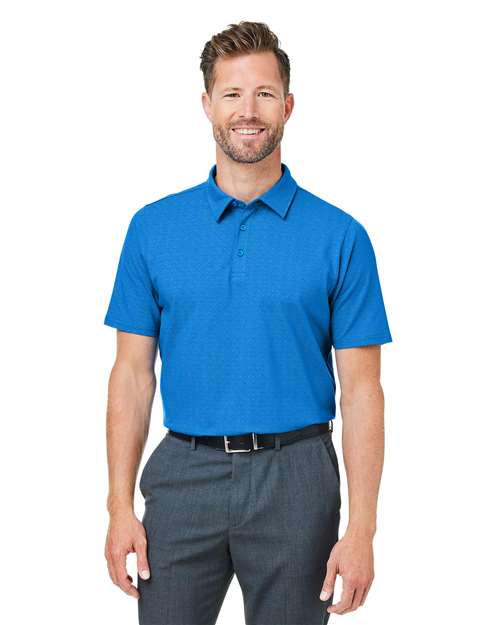 Devon & Jones - Men's Crownlux Performance® Geo Polo - DG101