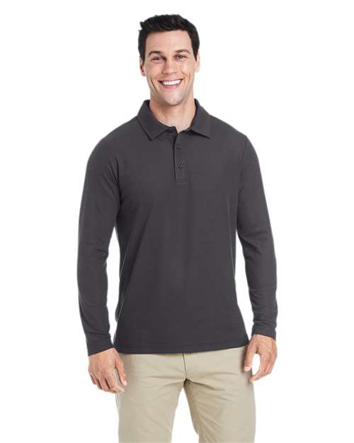 CORE365 - Men's Fusion ChromaSoft™ Long Sleeve Pique Polo - CE112L