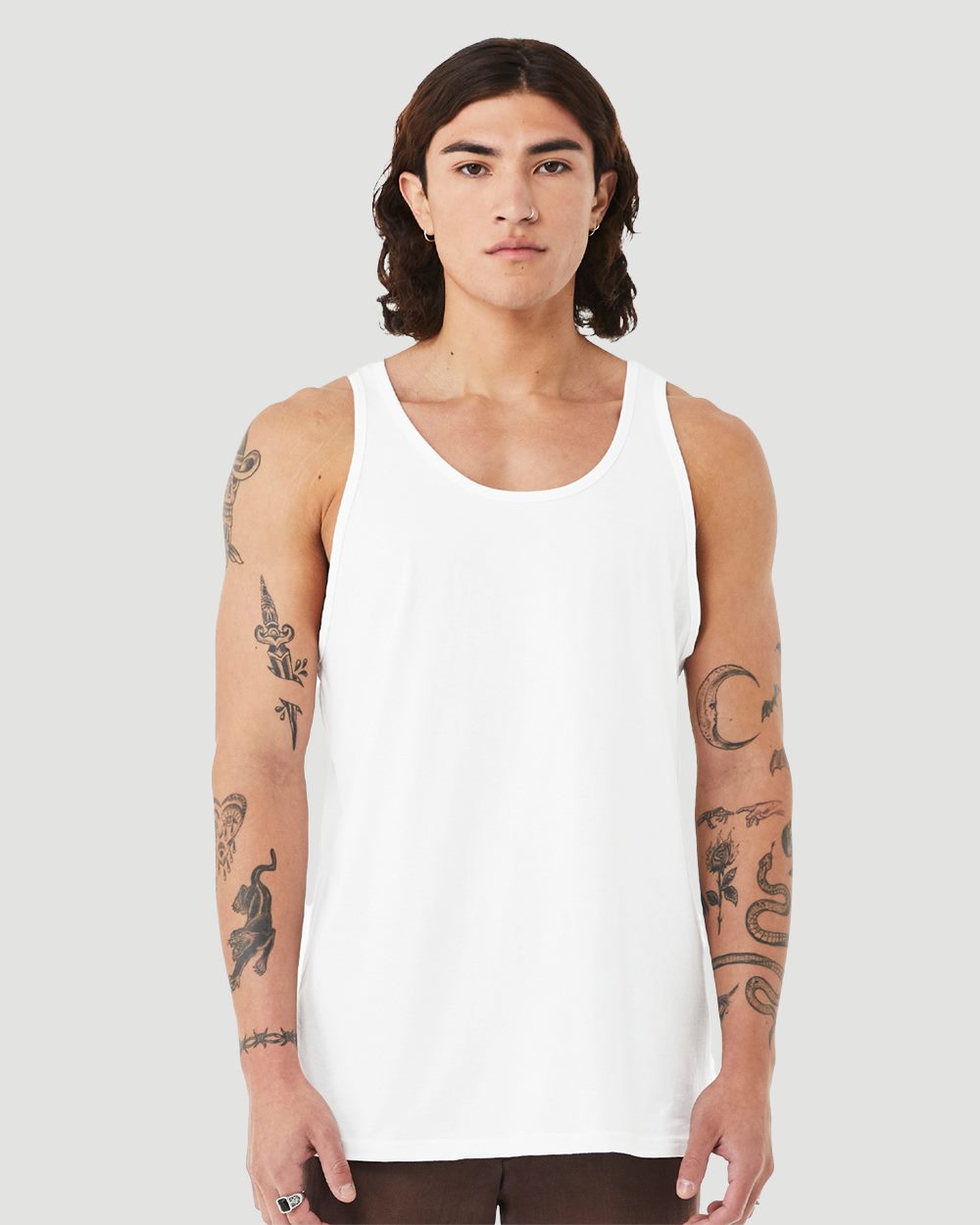 BELLA + CANVAS - Unisex Heather CVC Tank - 3480CVC