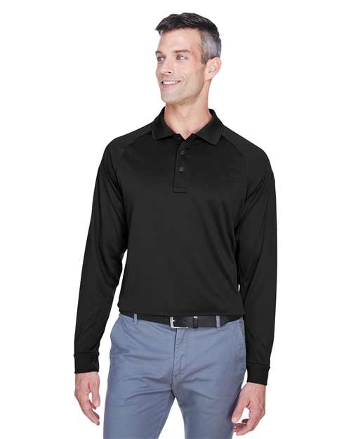 Harriton - Men's Advantage Long Sleeve Tactical Polo - M211L