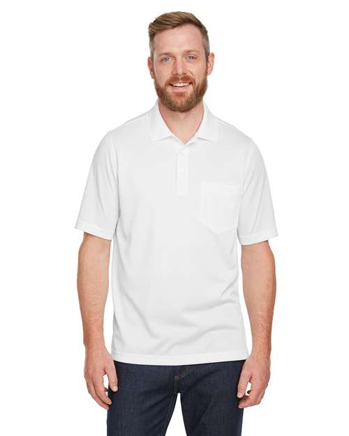 Harriton - Men's Advantage Snag Protection Plus IL Pocket Polo - M348P