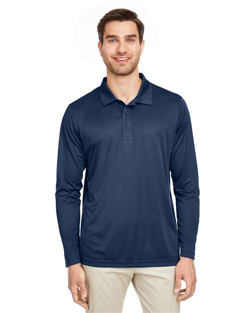Team 365 - Men's Zone Performance Long Sleeve Polo - TT51L