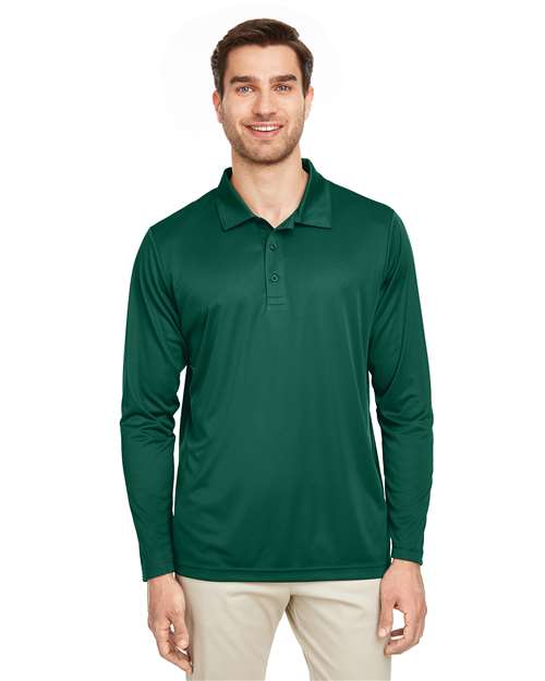 Team 365 - Men's Zone Performance Long Sleeve Polo - TT51L
