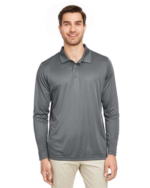Team 365 - Men's Zone Performance Long Sleeve Polo - TT51L