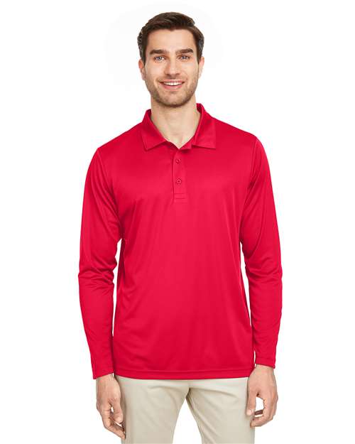 Team 365 - Men's Zone Performance Long Sleeve Polo - TT51L