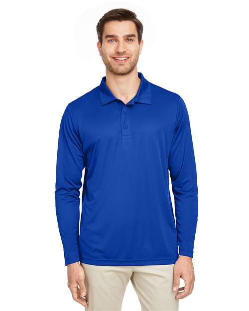 Team 365 - Men's Zone Performance Long Sleeve Polo - TT51L