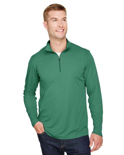 Team 365 - Men's Zone Sonic Heather Performance Quarter-Zip Pullover - TT31H