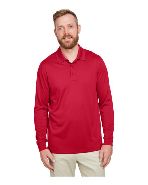 Harriton - Men's Advantage Snag Protection Plus IL Long Sleeve Polo - M348L