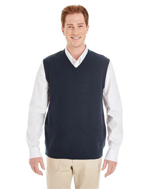 Harriton - Men's Pilbloc™ V-Neck Sweater Vest - M415
