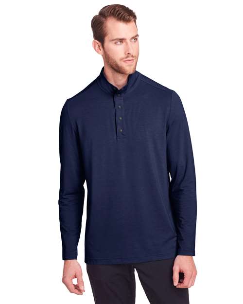 North End - Men's JAQ Snap-Up Stretch Performance Pullover - NE400