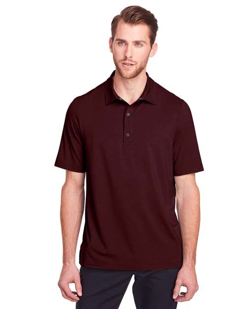North End - Men's JAQ Snap-Up Stretch Performance Polo - NE100