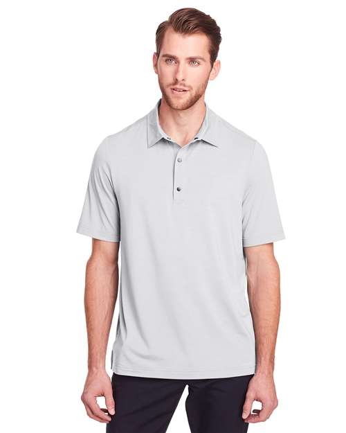 North End - Men's JAQ Snap-Up Stretch Performance Polo - NE100