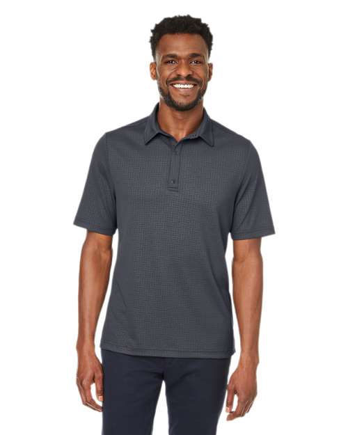 North End - Men's Replay Recycled Pique Polo - NE102