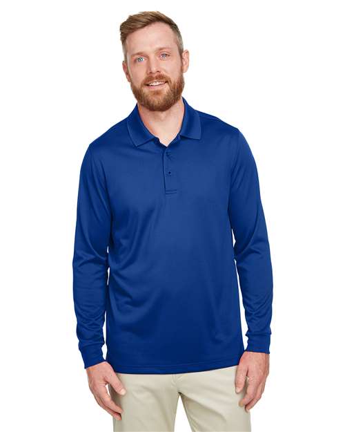 Harriton - Men's Tall Advantage Long Sleeve Snag Protection Plus IL Polo - M348LT